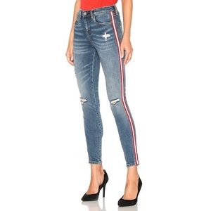 Blank NYC Jersey Girls Stripe Jean Pant